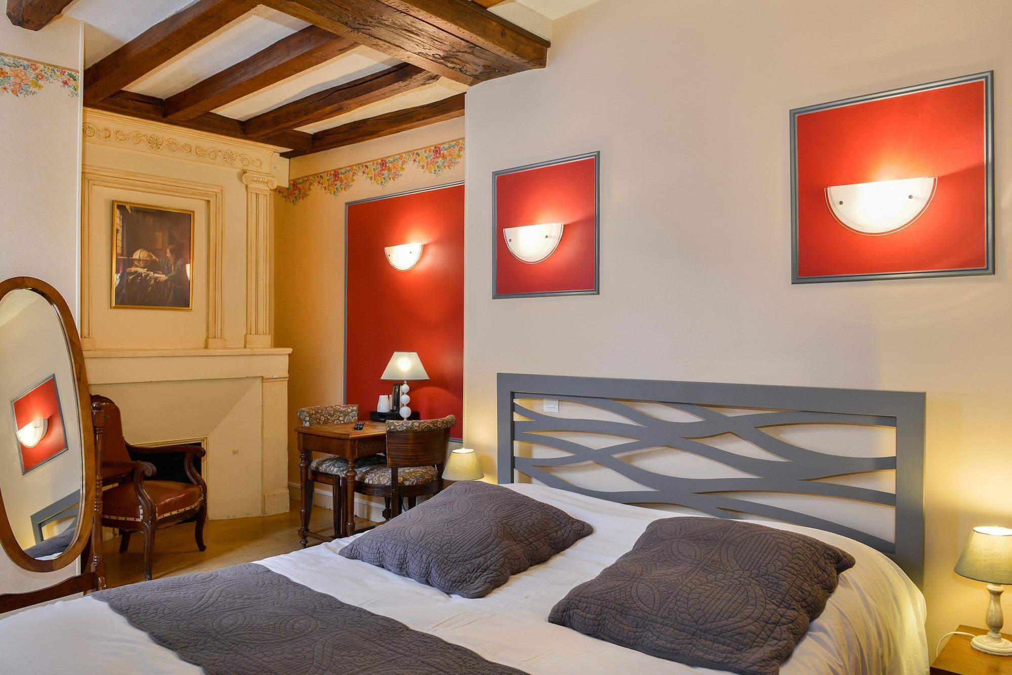 Logis Manoir De La Giraudiere Beaumont-en-Véron Zewnętrze zdjęcie